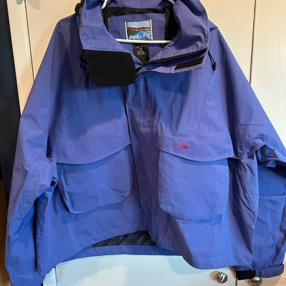 Women's Pacific Fly Purple Fly All Weather Jacket XXL NWT